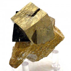 Pyrite maclée d'Espagne