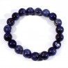 bracelet en sodalite perles rondes 10mm