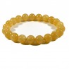 Bracelet en Calcite orange perles rondes 10mm