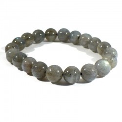 Bracelet en Labradorite perles rondes 10mm