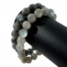 Bracelet en Labradorite perles rondes 10mm