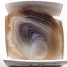 Agate naturelle du Botswana - boite de collection 4cm